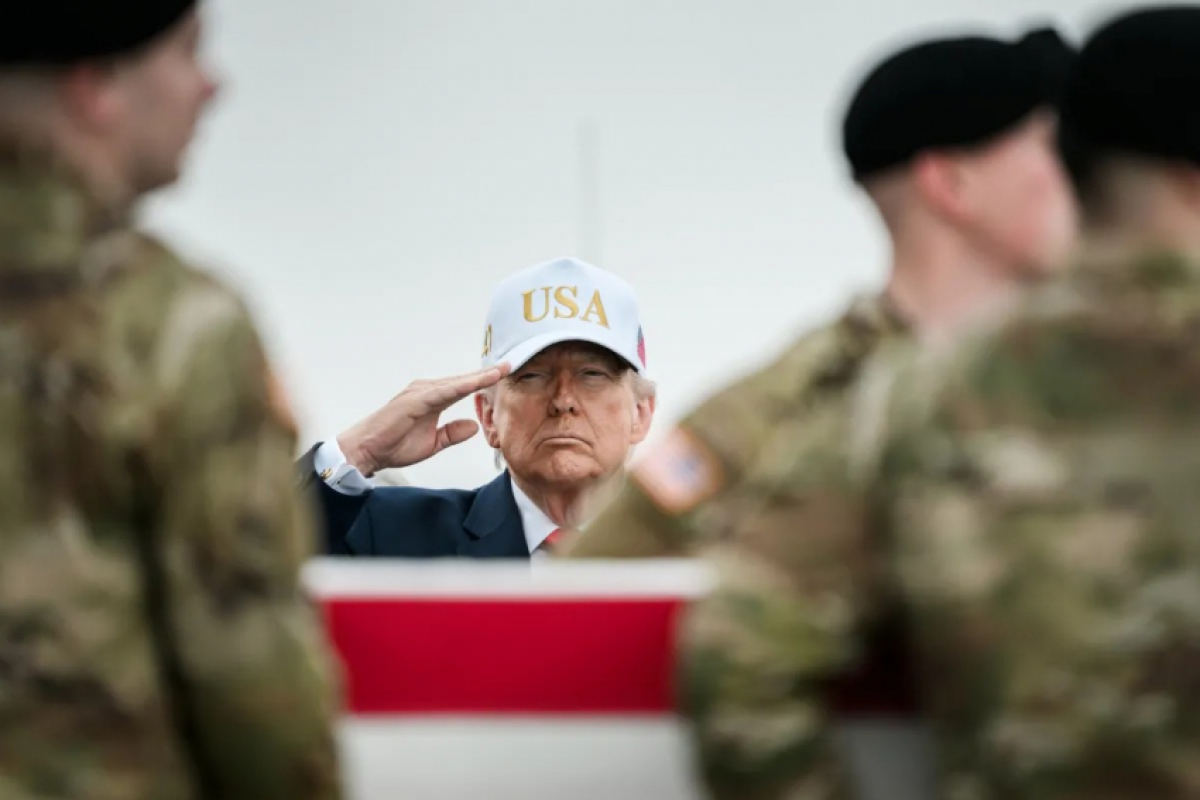 O presidente Donald Trump disse que o conflito está perto do fim