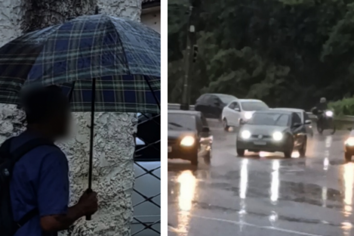 A chuva prolongada alterou a rotina dos piracicabanos na manhã desta quinta-feira. 