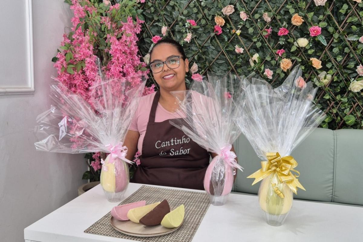 Daiane enxerga grande procura pelo formato dos ovos em fatia