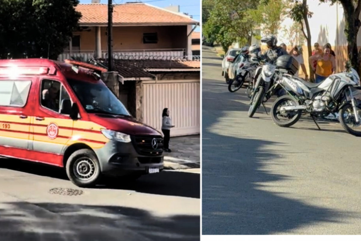 Equipes do resgate e SAMU foram acionadas para o socorro, mas a vitima morreu no local. 