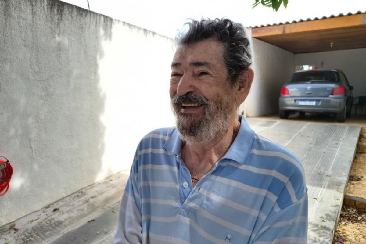 Conhecido pelos vizinhos como 'Seu Parreira', idoso mostrou coragem aos 92 anos