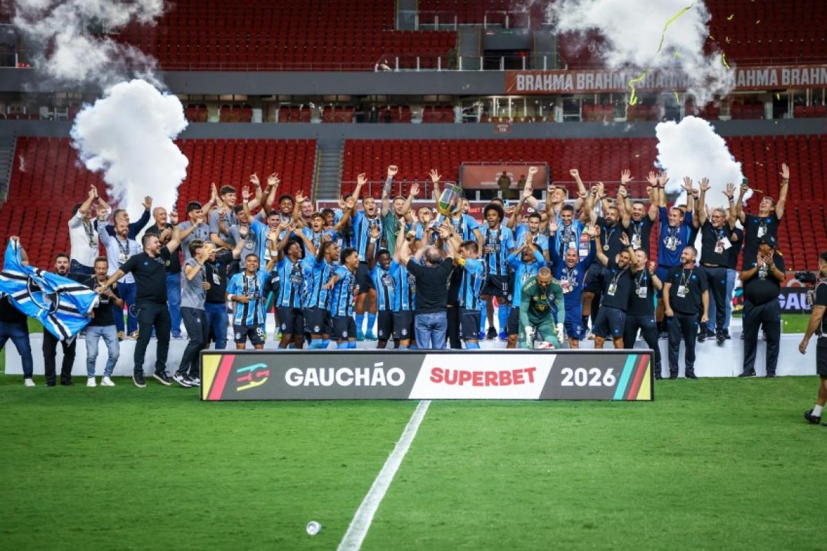 Grêmio é o campeão gaúcho de 2026