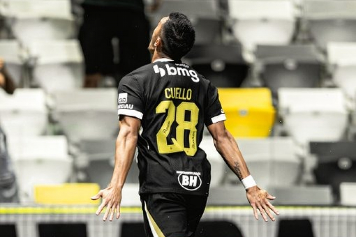 Cuello marcou o gol do Atlético no primeiro minuto de jogo
