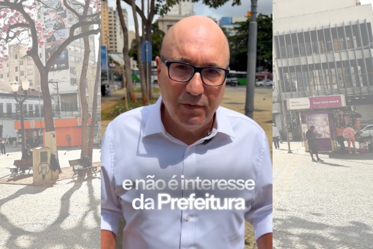 Depois de muita pressão, prefeito afirma que não quer retirada de permissionários e defende “modular” decisão sobre bancas no centro histórico de Campinas.