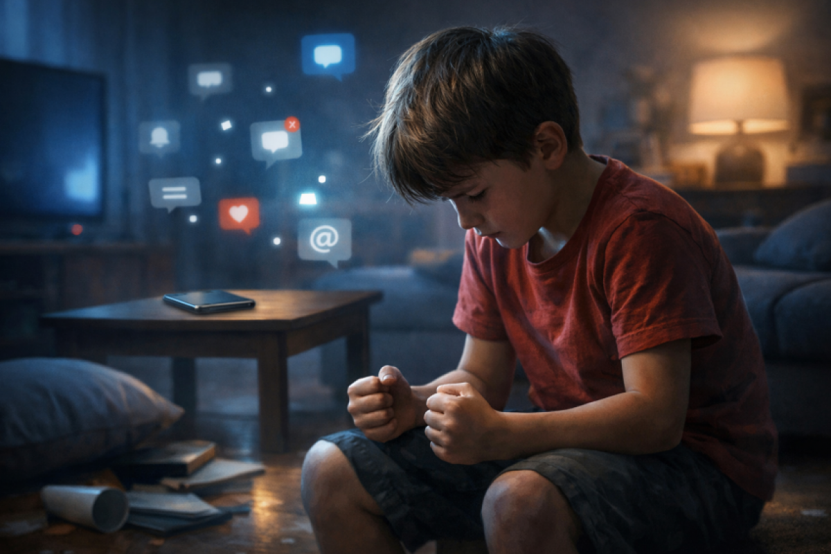 Quando esse estímulo é retirado, algumas crianças apresentam reações comparáveis a quadros de abstinência comportamental