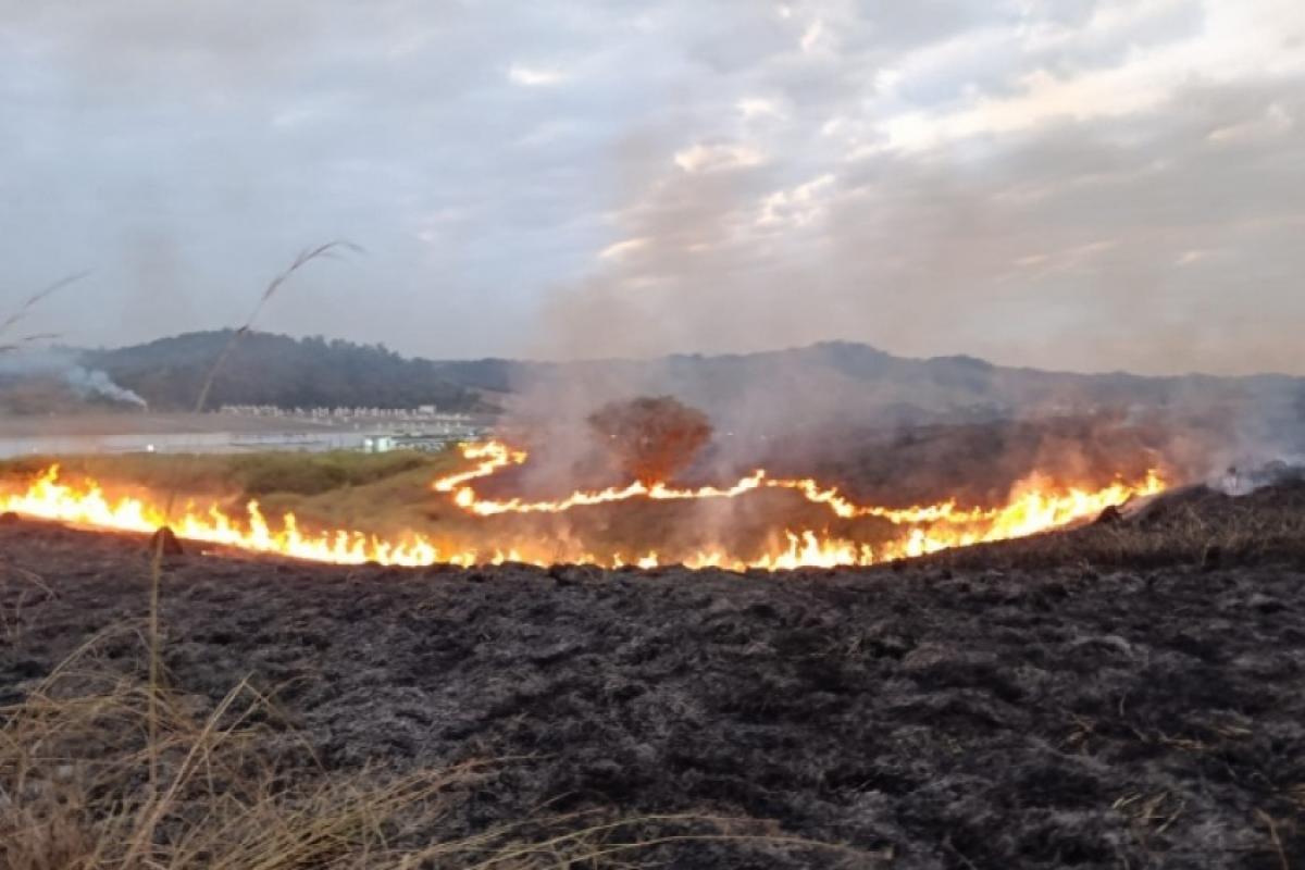 Defesa Civil de Vinhedo articula ações com comunidade para reduzir riscos de incêndios no período seco.