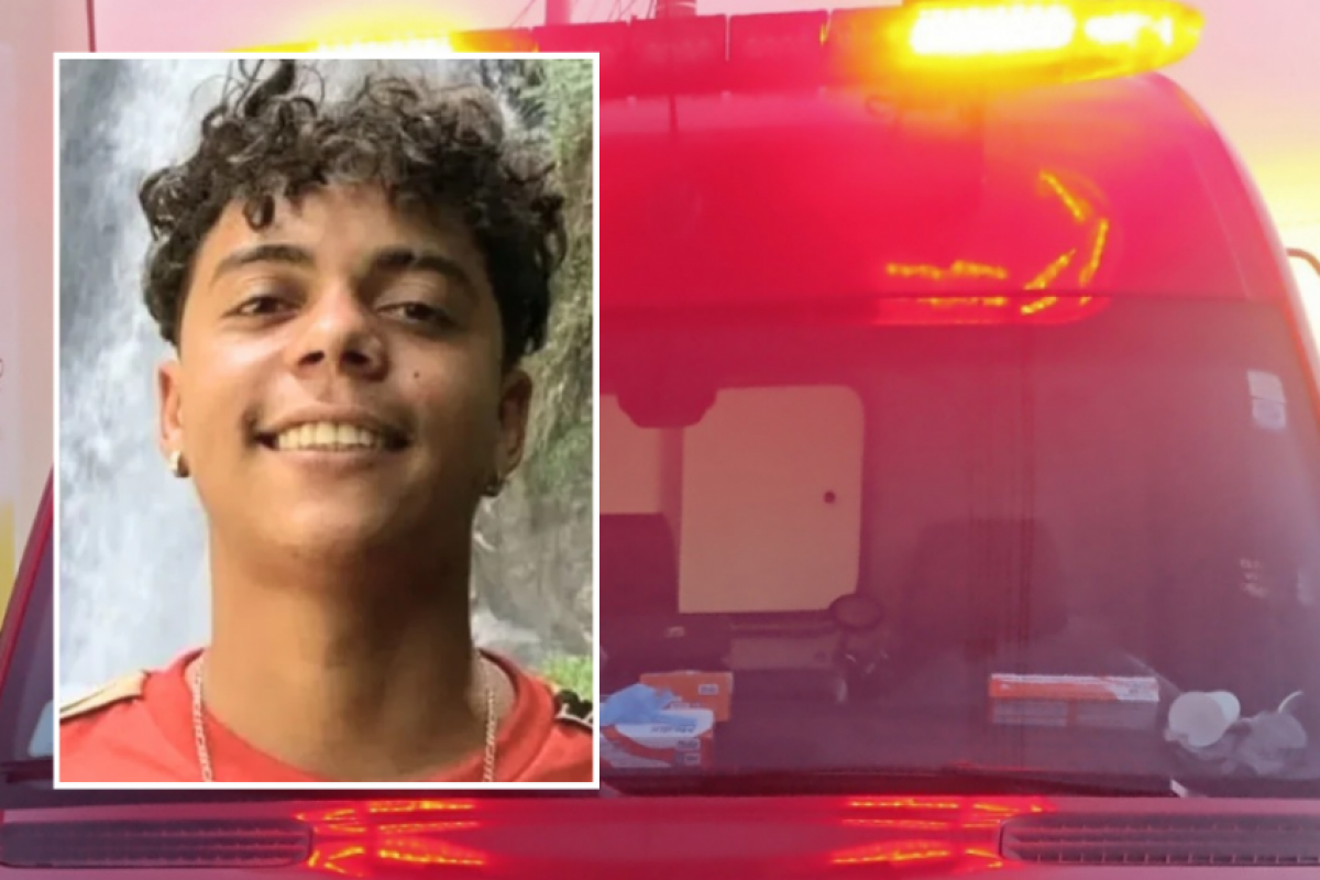 O jovem Raul, de 24 anos, morreu ao atingir o trator na estrada . 