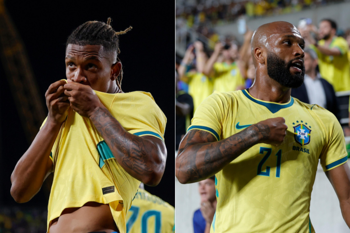 Danilo Santos e Igor Thiago: defeito aparece como um volume ou 'inchaço' nas costuras dos ombros