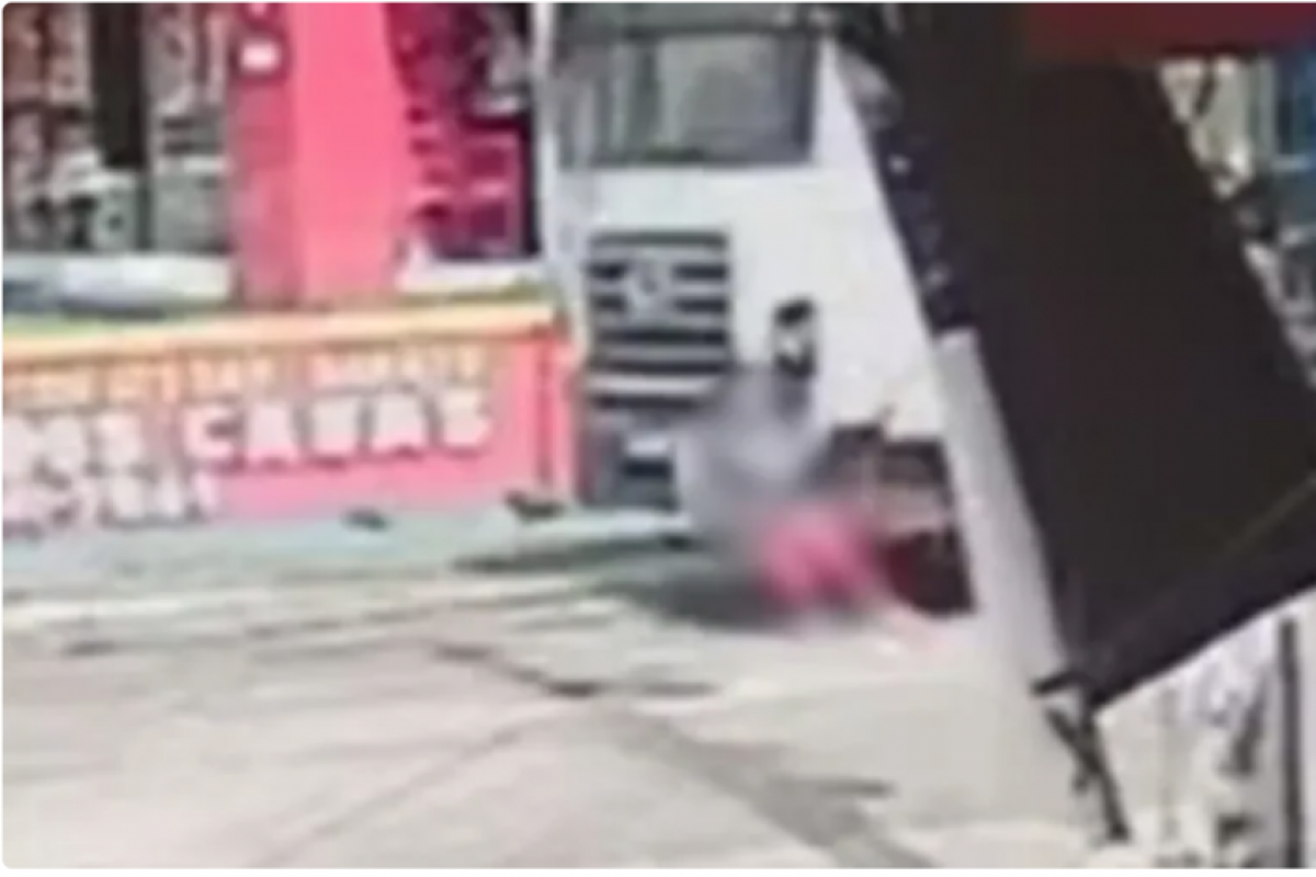 Iracema de Jesus Felizardo foi atropelada por um caminhão que prestava serviço à Sabesp e por um carro.