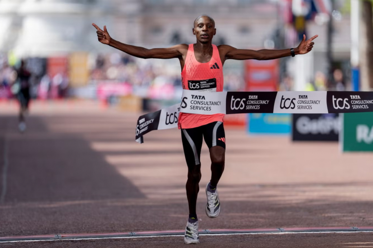 O queniano Sabastian Sawe