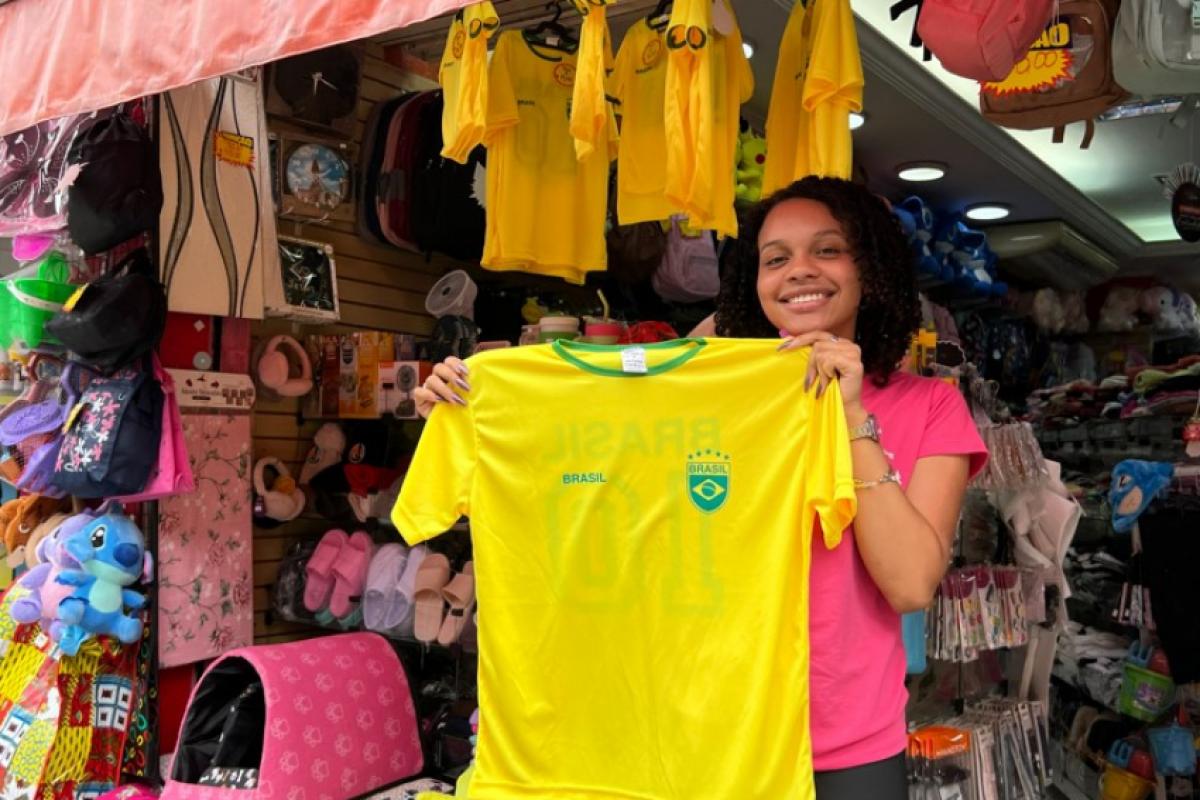 Maria Eduarda crê que presença de Vinícius Jr. na seleção pode atrair consumidores