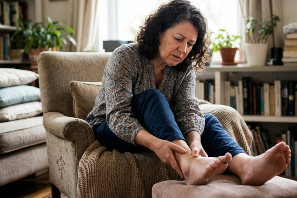 Inchaço nos tornozelos pode ser mais do que cansaço e merece atenção quando persiste ou piora.