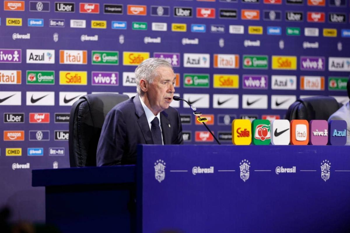 Carlo Ancelotti anunciou os 26 convocados para a Copa nesta segunda