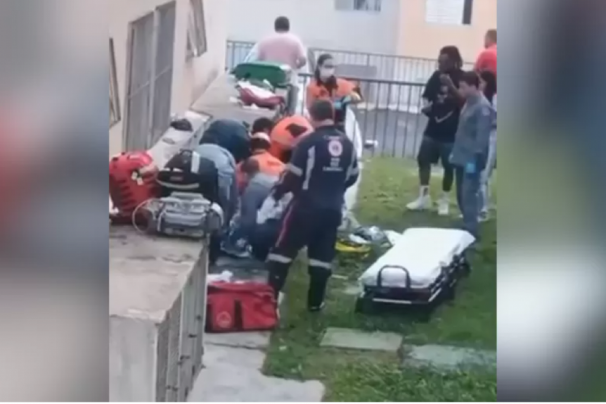 O acidente aconteceu no bairro Jardim Florence, em Campinas.