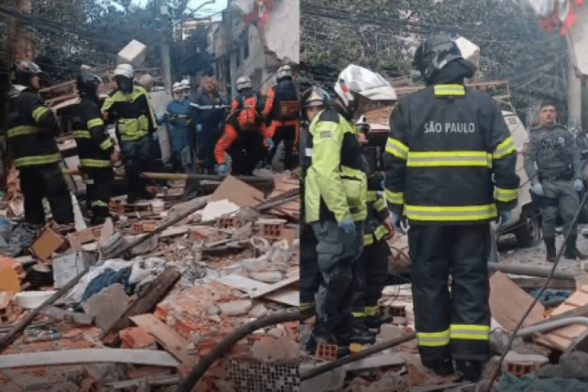 Vazamento assustou moradores da rua Senador Amaral Furlan, no bairro Parada 15 de Novembro. 