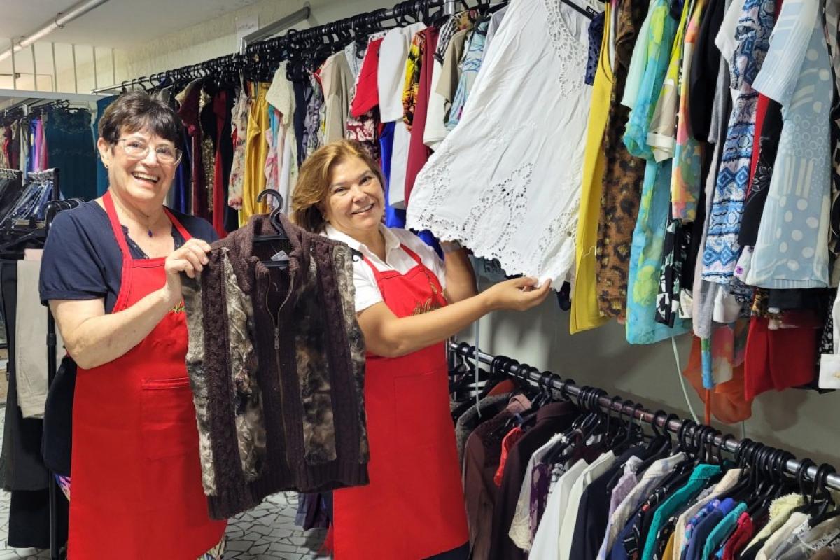 Os itens são comercializados no Bazar por um valor que varia entre R$ 3 e R$ 50