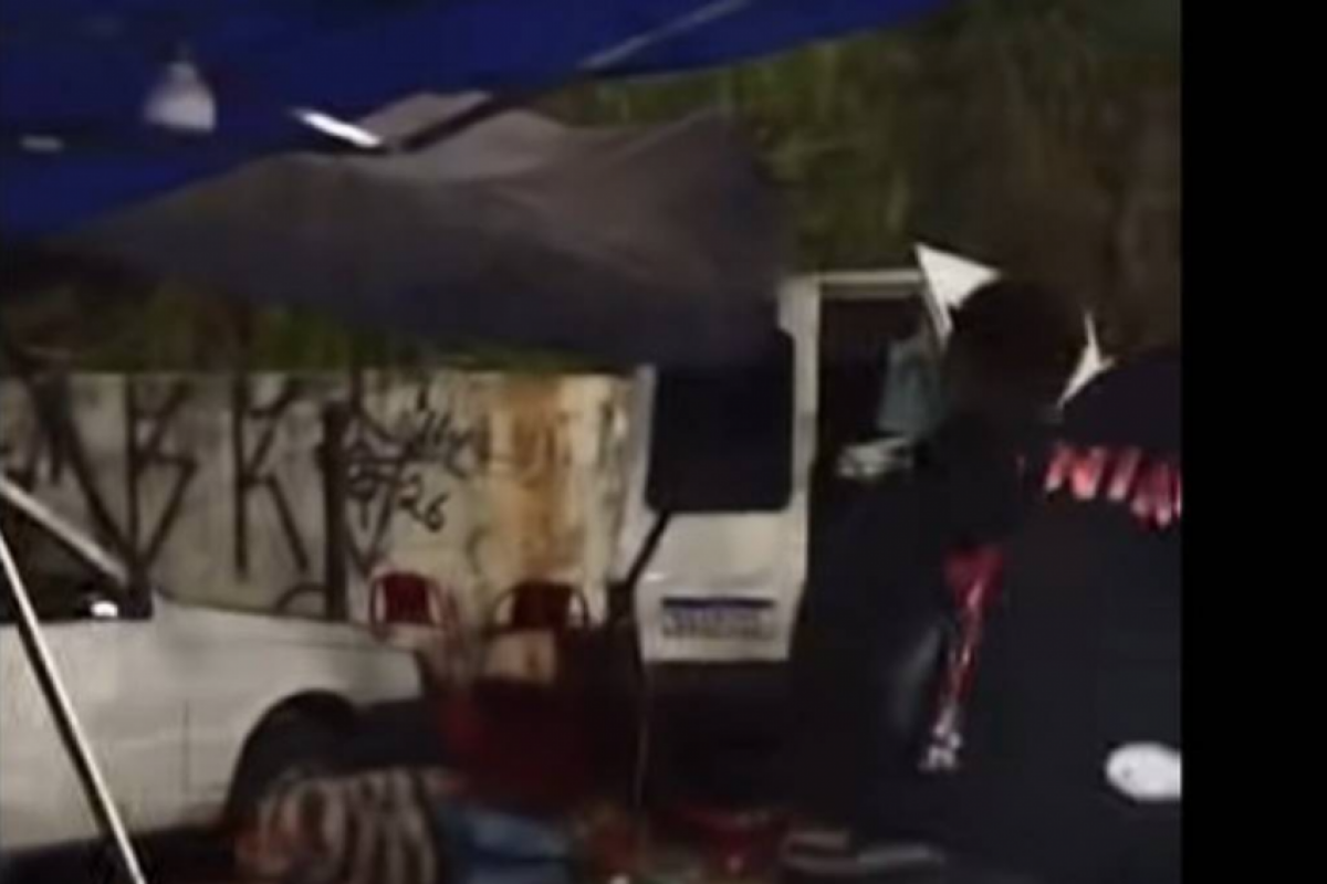 O acidente aconteceu na rua Camocim de São Félix, no Jaraguá, zona norte de São Paulo, por volta das 20h30.