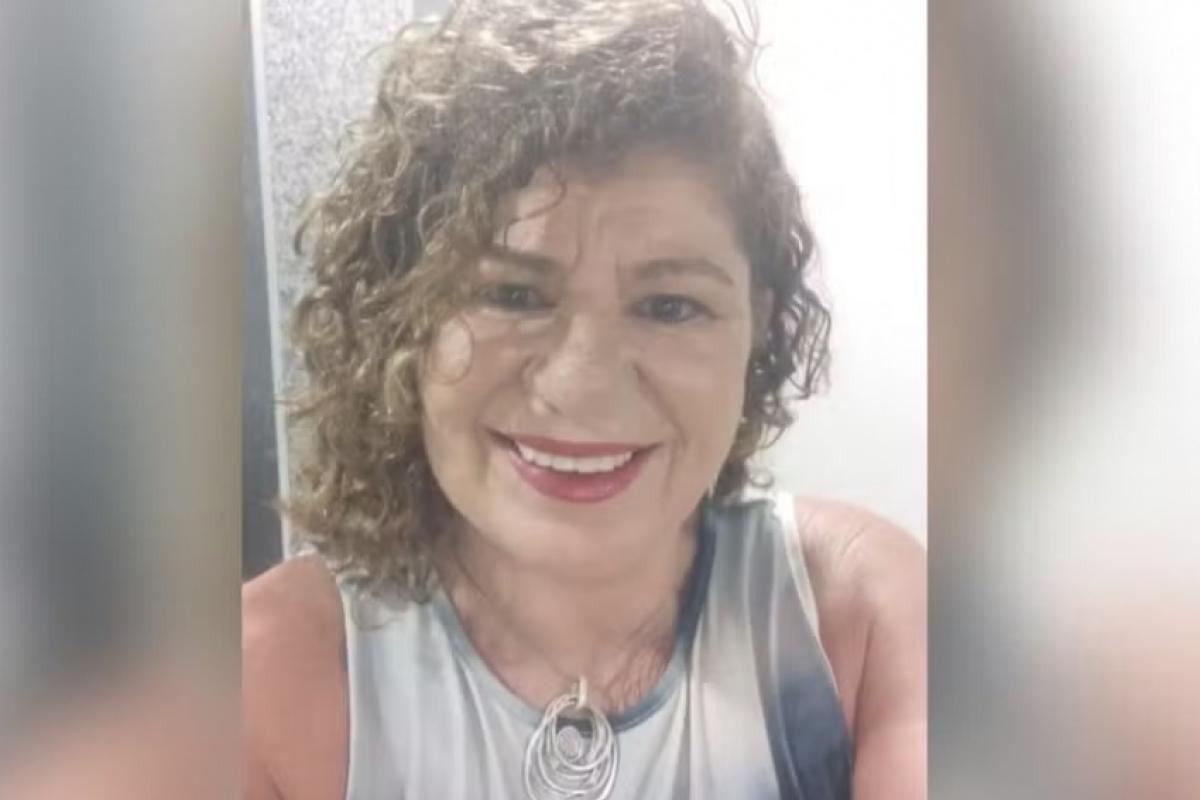 Sandra Maria Alves, de 58 anos, foi encontrada morta dentro de sua própria casa
