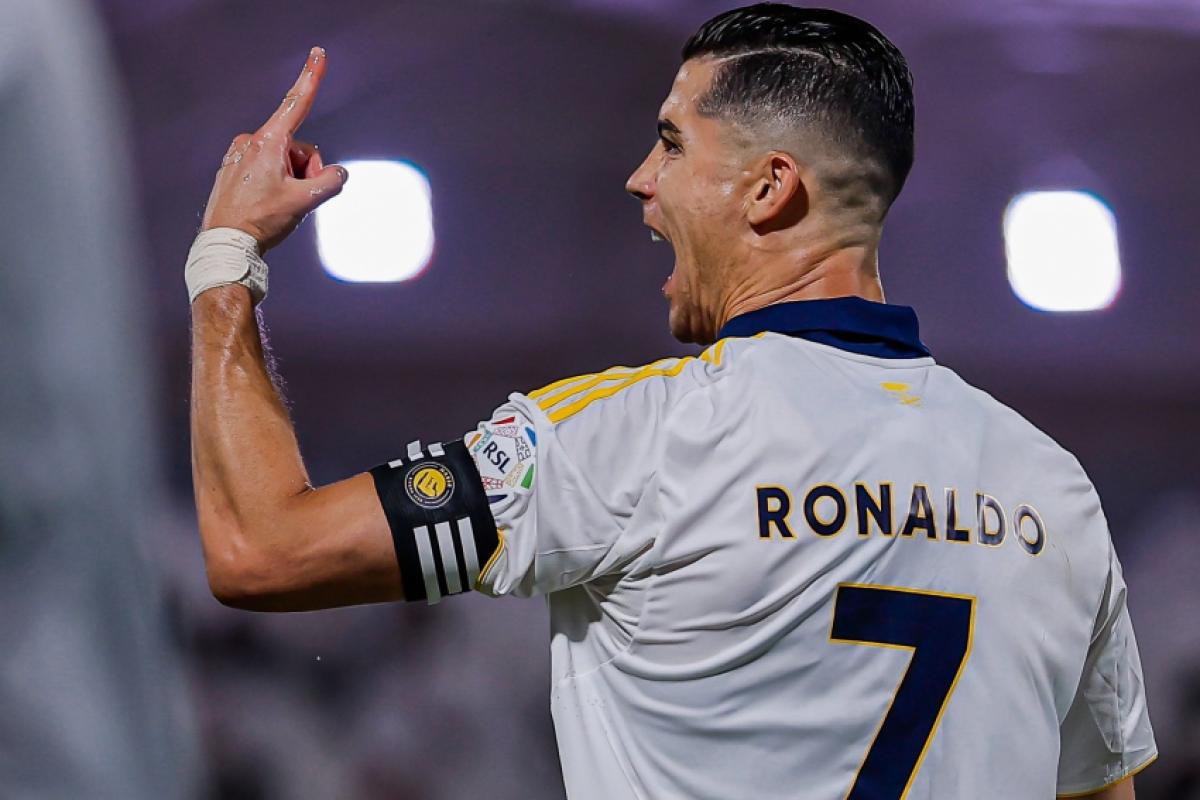 Cristiano Ronaldo marcou o terceiro gol do Al-Nassr na partida