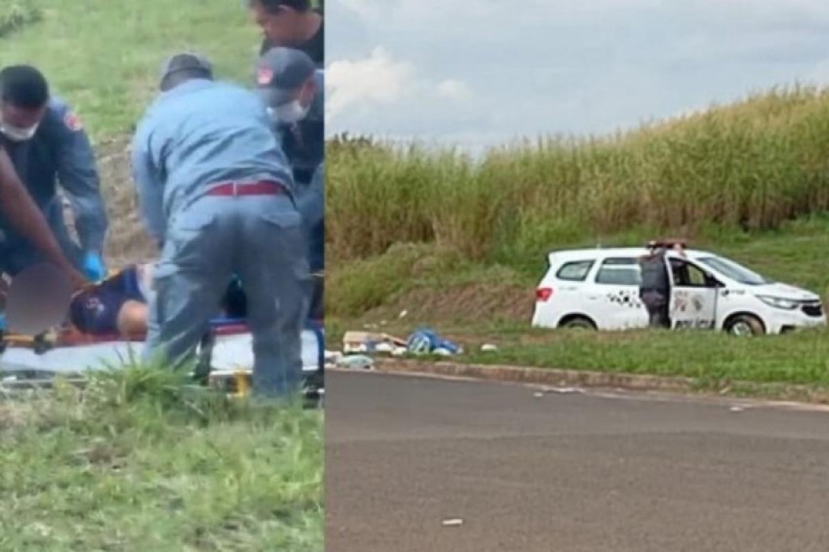 Motorista passava próximo à entrada da estrada de acesso ao Jardim Adrianita, em Garça