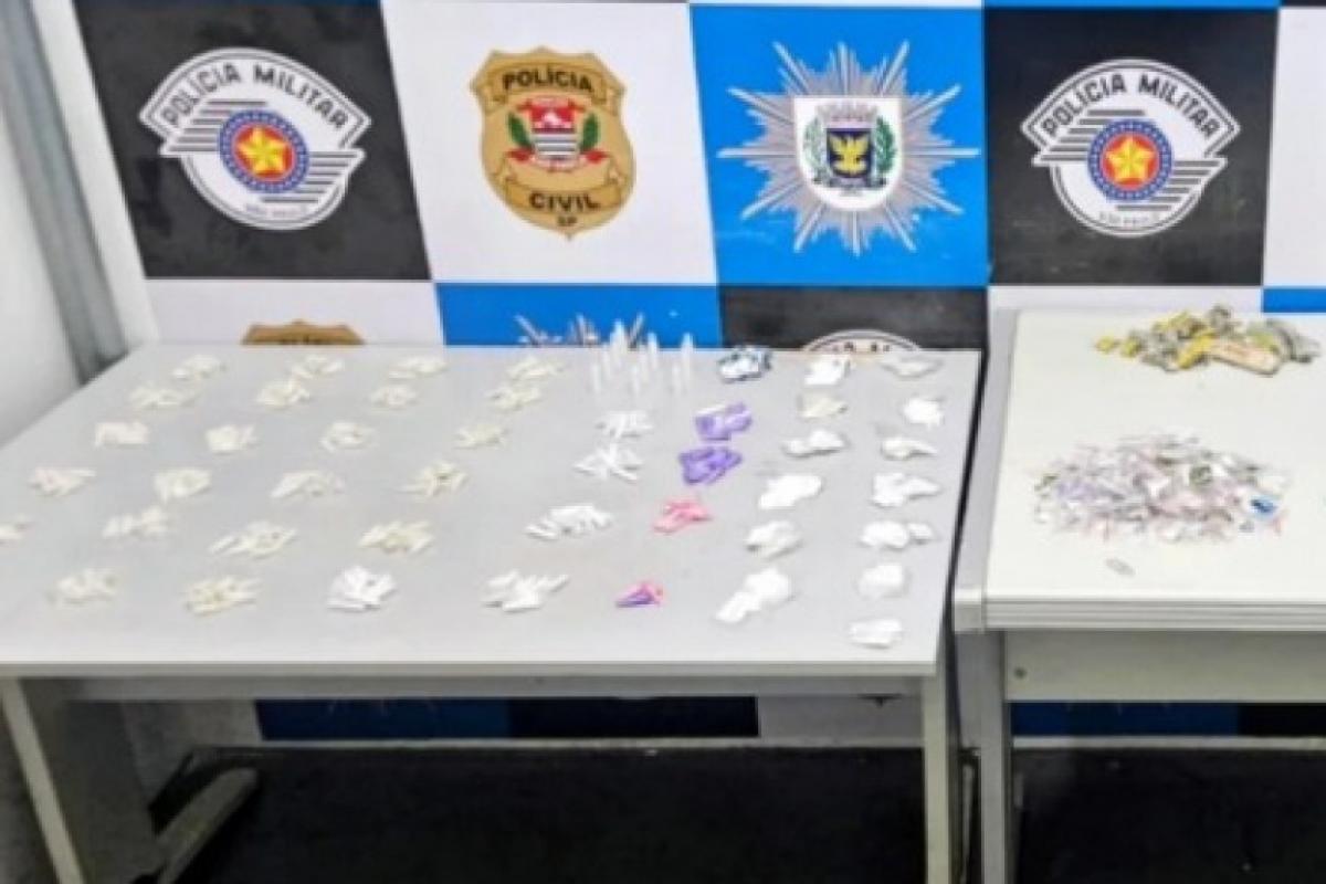 Apreensões ocorreram no Jardim das Bandeiras e na Vila Itapura durante patrulhamento preventivo da Guarda Municipal.