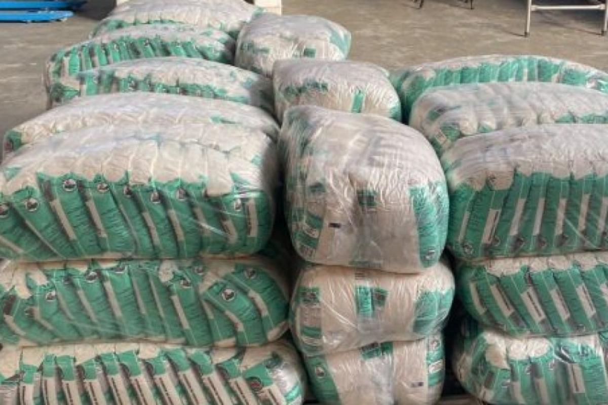 Caraguatatuba recebeu doação de 1 tonelada de farinha de mandioca