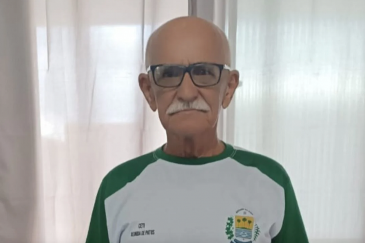 Seu Janjão é egresso da Educação de Jovens e Adultos (EJA) no Centro Estadual de Tempo Integral (CETI) Reunida de Patos, no município de Patos do Piauí.