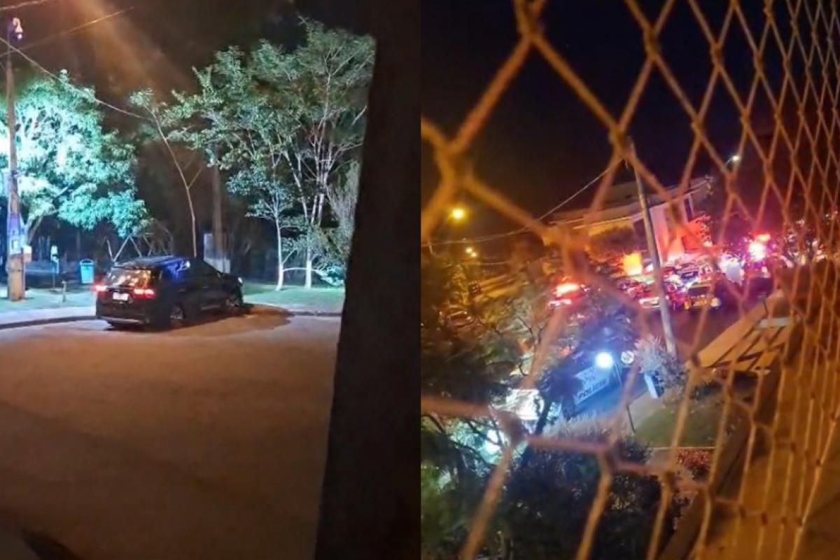 Imagens mostram disparos, negociação com suspeitos e grande mobilização da Guarda Municipal e da Polícia Militar, em Indaiatuba; três bandidos foram detidos e nenhum policial ficou ferido.