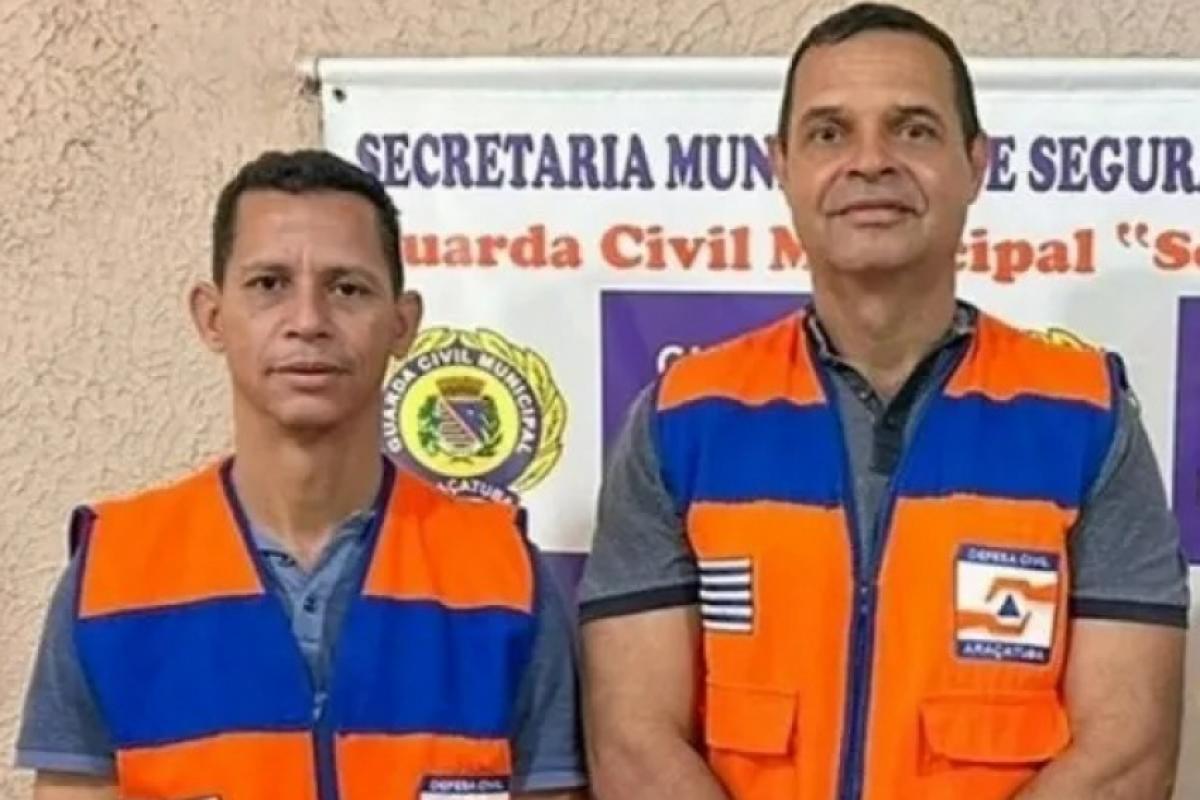 Agentes da Defesa Civil em Araçatuba 