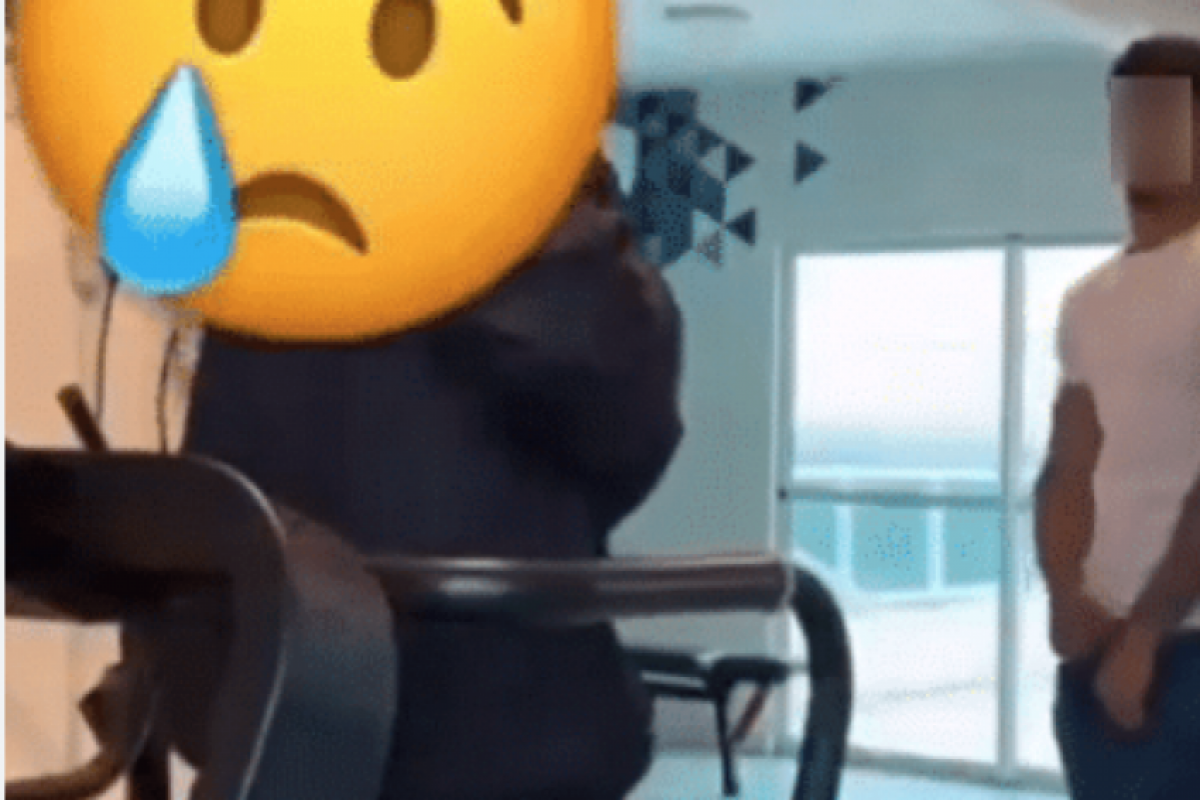 Segundo a investigação, o homem virou os equipamentos para a parede na tentativa de evitar ser filmado.