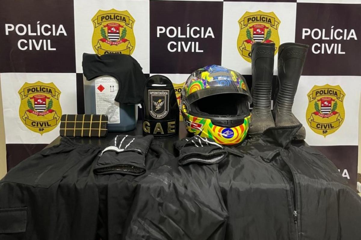 Homem foi localizado no Swiss Park um dia depois após ataque que destruiu loja de fotografia na Rua Doutor Quirino.