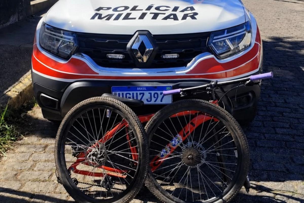 Polícia recuperou bicicleta furtada em Cruzeiro