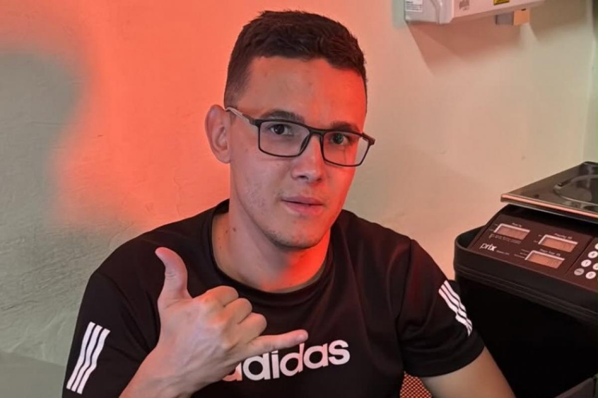 João Vitor de Morais de 29 anos morreu no último domingo, 5