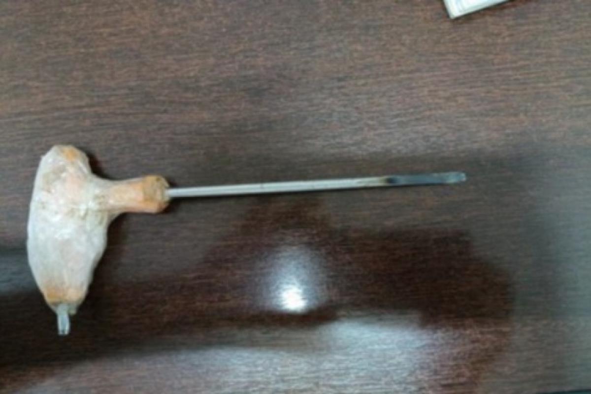 Objeto utilizado no crime foi apreendido 