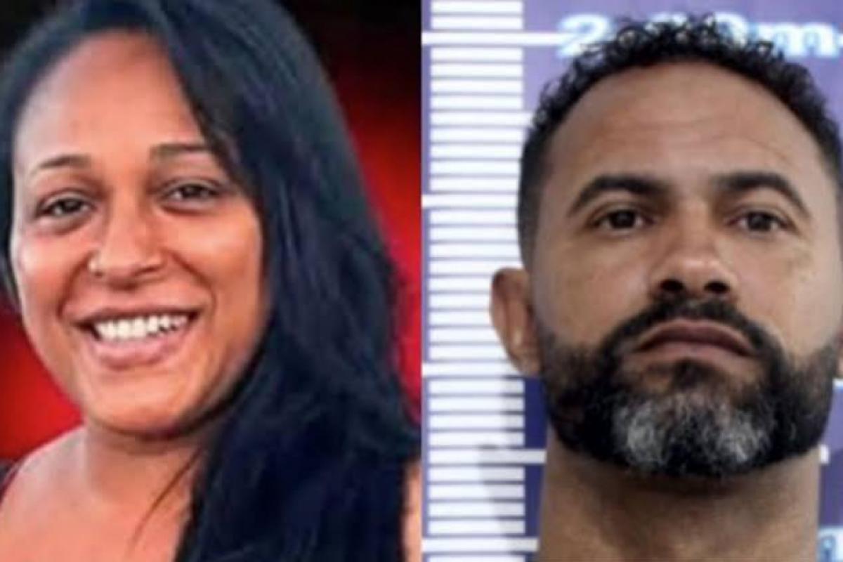 Dayanne Rodrigues do Carmo e o goleiro Bruno