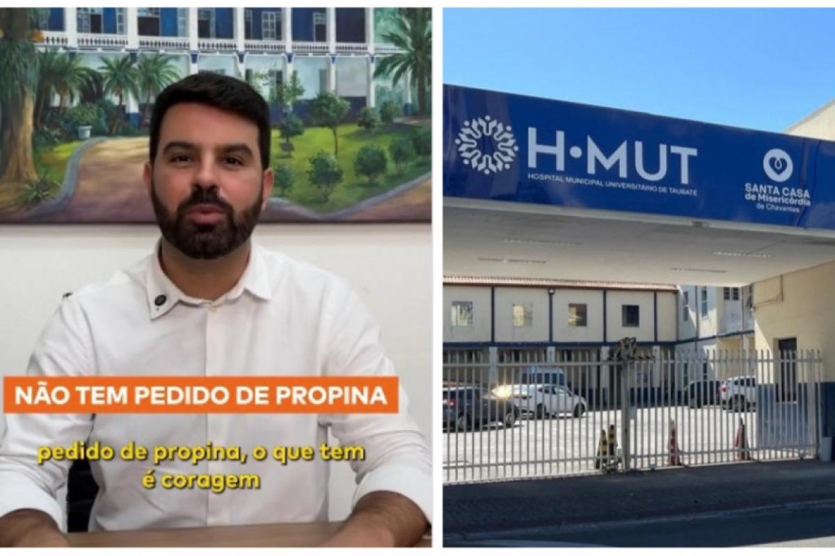 Representação alega que Prefeitura decidiu trocar gestão do HMUT após Chavantes rejeitar pedido de pagamento de propina e indicação de fornecedores; Sérgio publicou vídeo para negar acusações