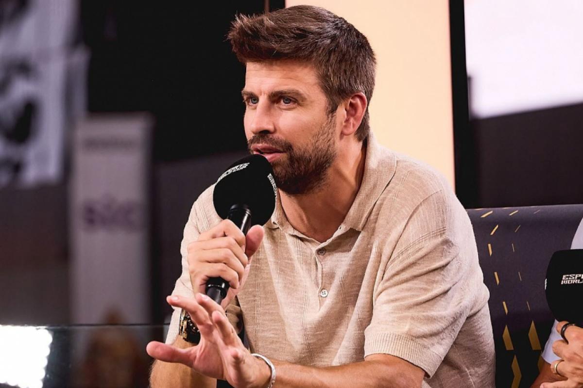 O ex-zagueiro Piqué, campeão do mundo com a Espanha em 2010