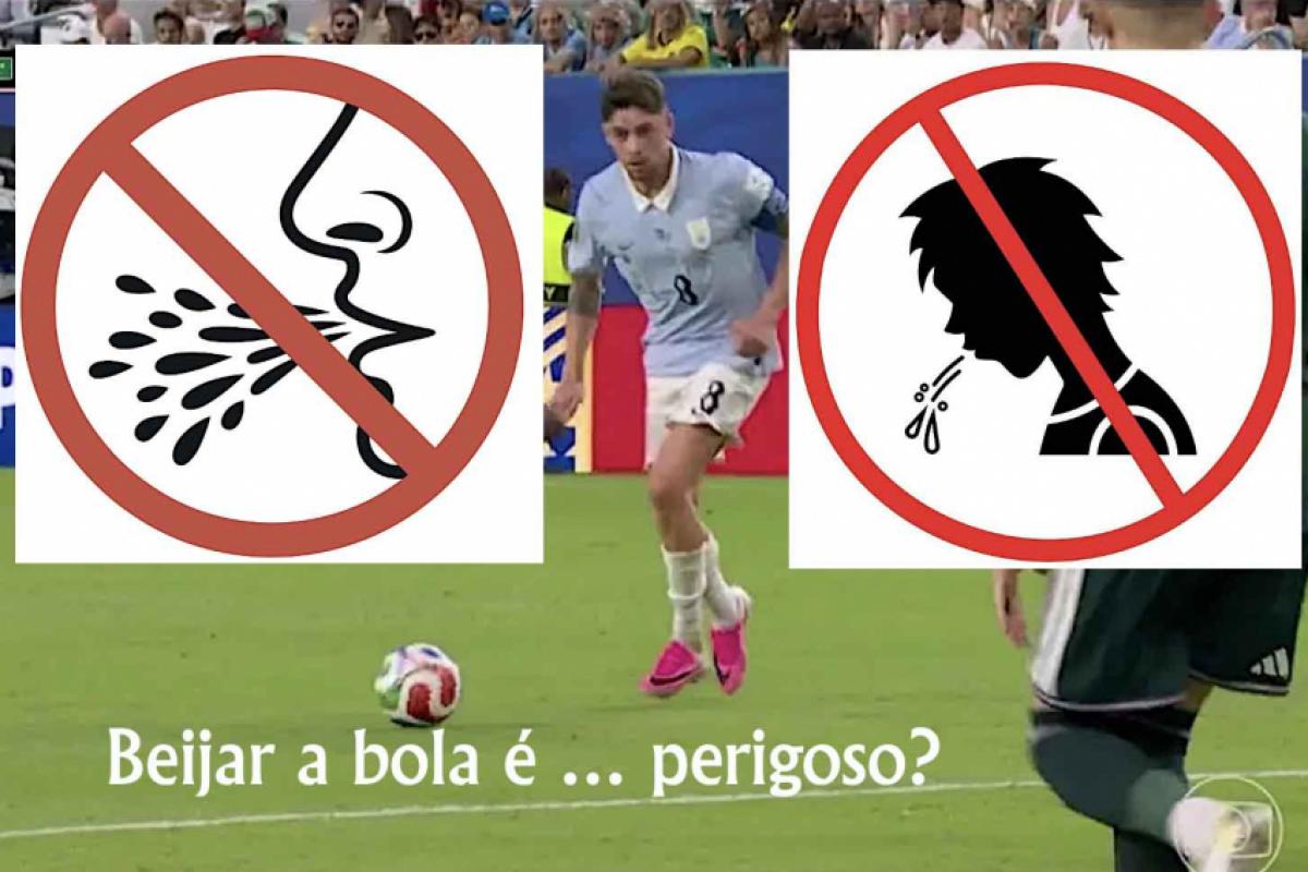 Por estar contaminada, biologicamente, beijar a bola é um ato obsceno!