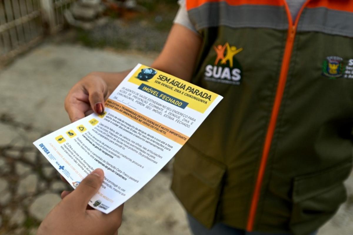 Alerta da Secretaria de Saúde aponta áreas com maior risco e reforça ações contra criadouros do Aedes aegypti