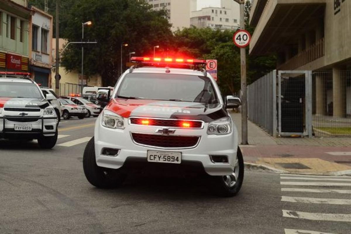 A mulher entrou em contato com a Polícia Militar após ser agredida.