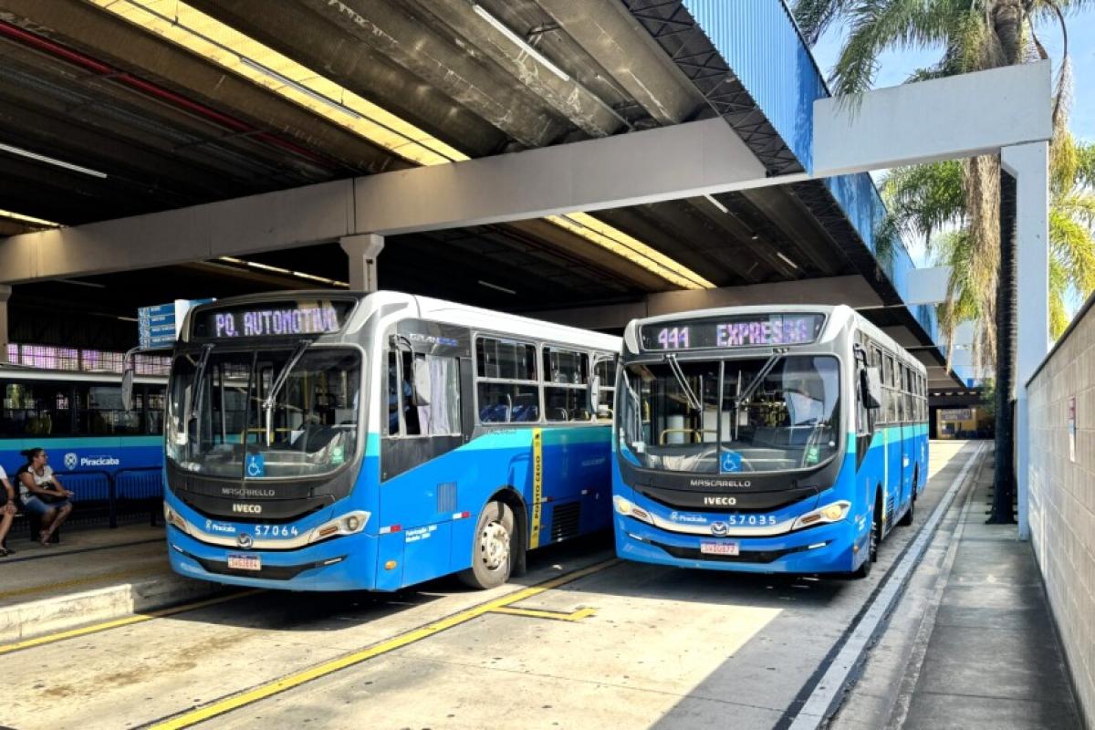 Ônibus do transporte coletivo de Piracicaba seguirão horários diferenciados durante o feriado de 9 de julho.