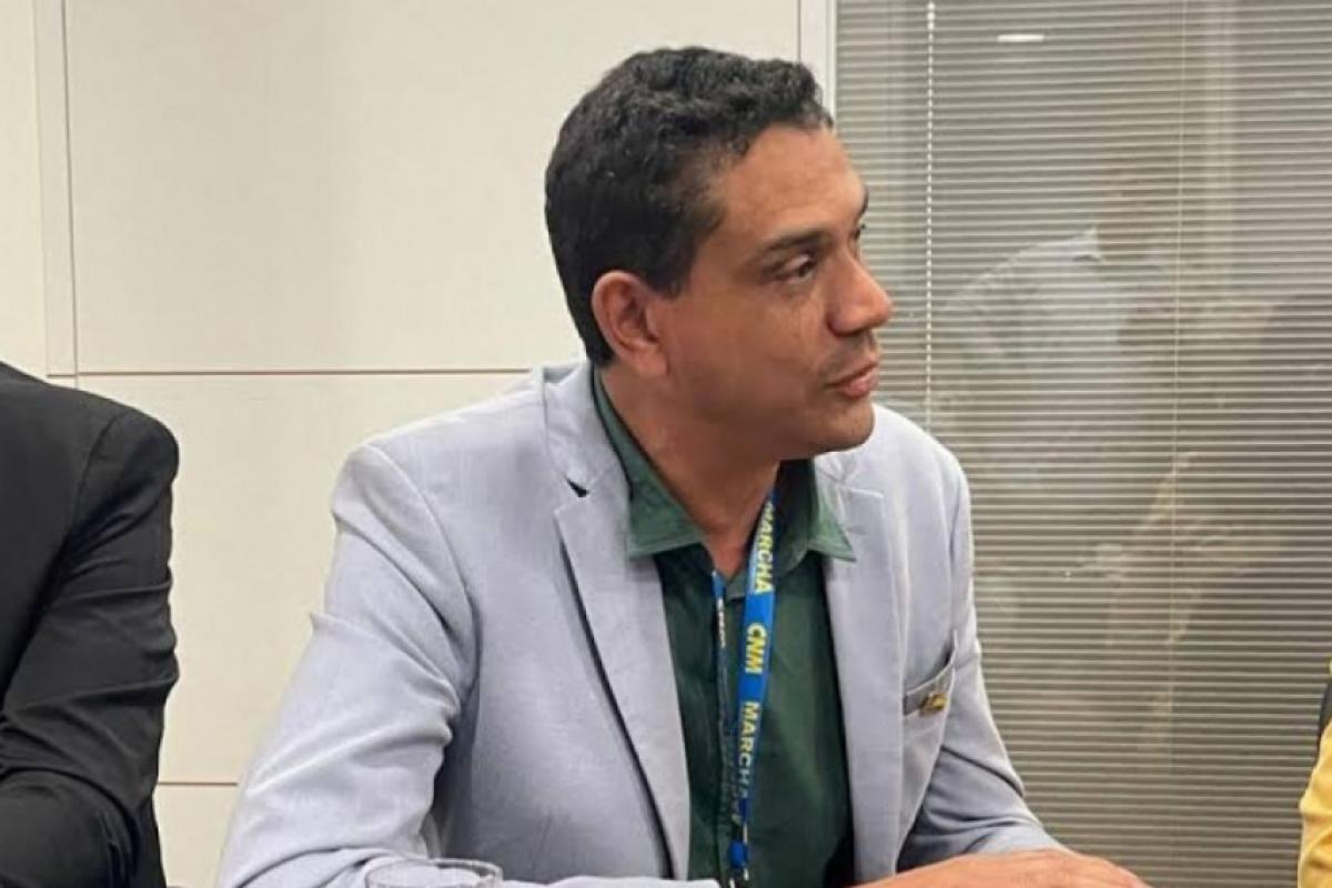 O prefeito de Cristais Paulista, Elson Gomes (MDB)