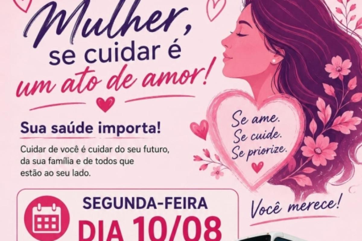 Ônibus da Secretaria Municipal de Saúde ficará em frente à UPA das 8h às 19h para ampliar o acesso ao exame preventivo