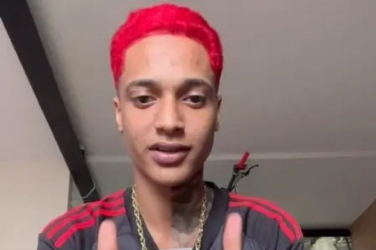 O rapper Mauro Davi dos Santos Nepomuceno, o Oruam