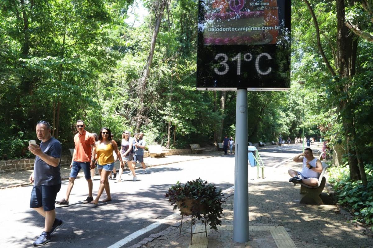Calor e tempo seco ainda predominam nos próximos dias, mas frente fria derruba as temperaturas a partir de sexta-feira.