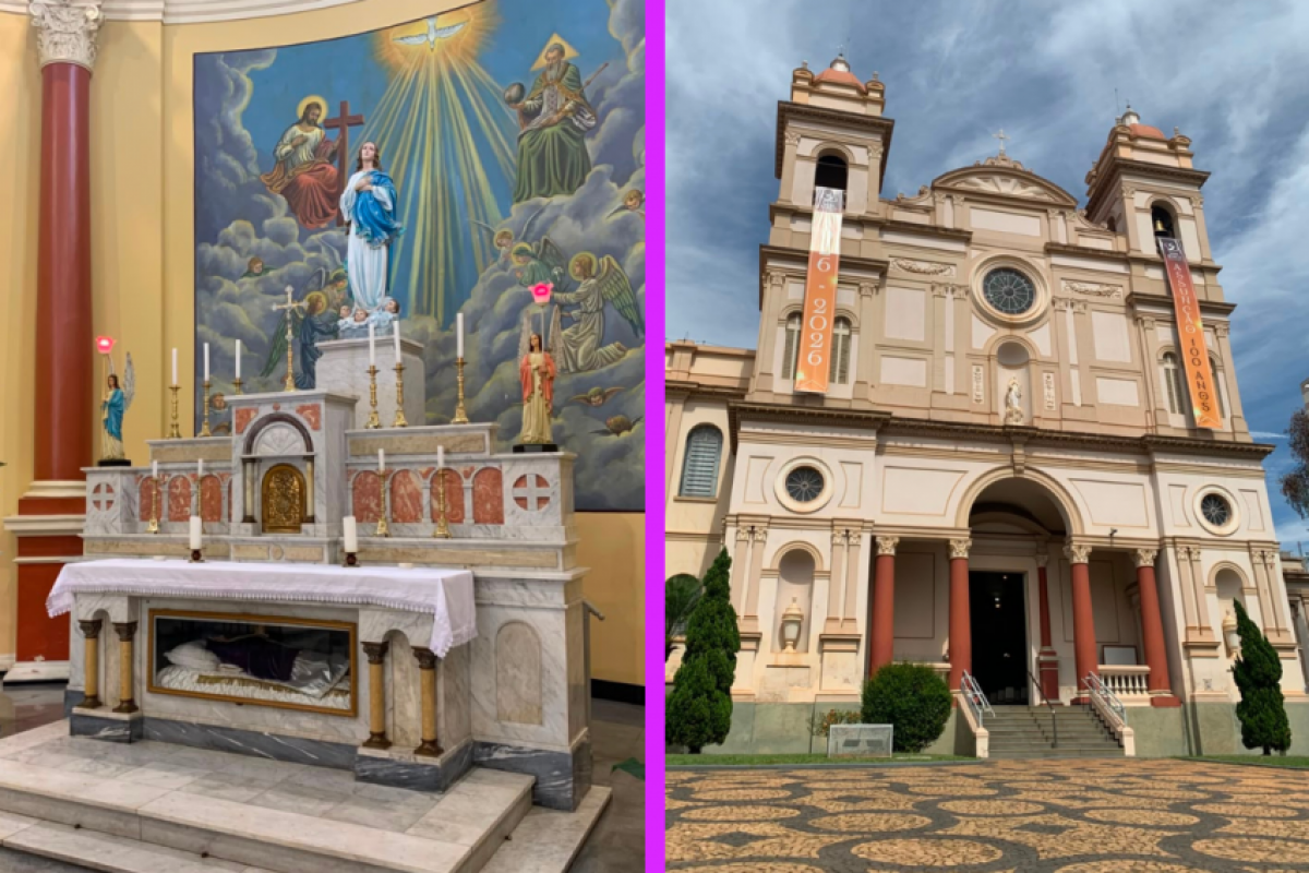 Quem entra na Igreja Nossa Senhora da Boa Morte e Assunção, em Piracicaba, encontra mais do que um templo religioso centenário. 