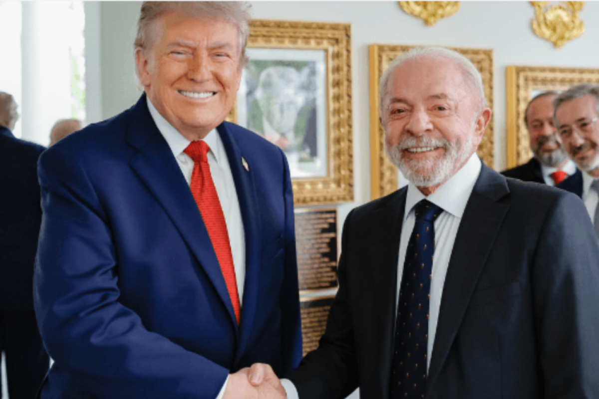 Lula disse que as conversas diretas com Trump são positivas.