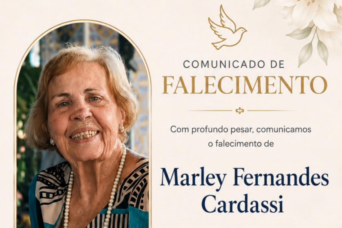 Educadora e voluntária, Marley dedicou décadas à comunidade de Araçatuba, com atuação marcante em ações beneficentes, na APAE e em entidades sociais