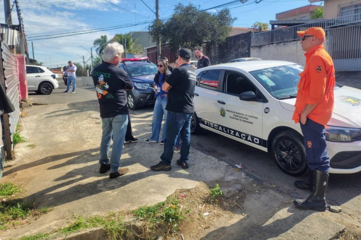 Operação com drones eliminou criadouros do mosquito Aedes aegypti em sete imóveis de Campinas.