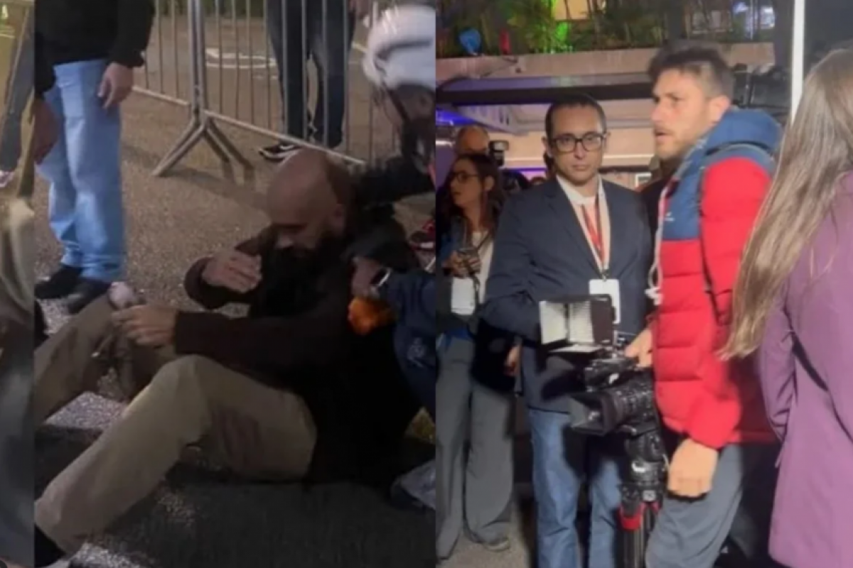 O episódio foi registrado em vídeo e circulou nas redes sociais. 